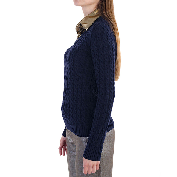 MOSCHINO NAVY SWEATER | WOMENS SIZE S - Picture 3 of 4